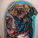 Tattoos - Dog on leg - 101618